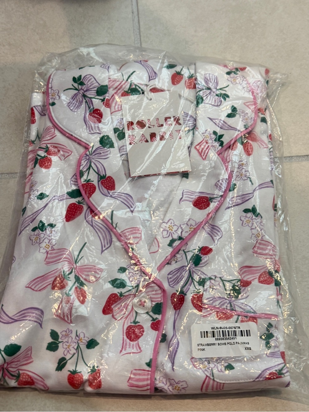 NWT Roller Rabbit Women’s Pajama Set XXS